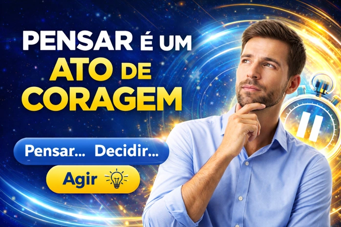 O Poder do Pensamento Crítico : AULA 1 – Pensar é um Ato de Coragem